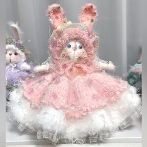 Handmade with love: Cute Crochet Bunny Fairy Princess Doll